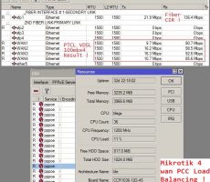 Mikrotik 4 WAN Load Balancing using PCC method. Complete Script
